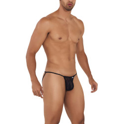 CandyMan Jockstrap Micro-lacets DIONYSOS Noir